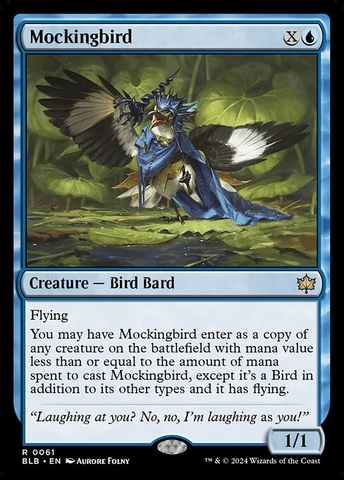 Magic: The Gathering - Bloomburrow - Mockingbird (61)