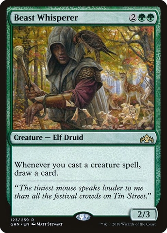 Magic: The Gathering - Guilds of Ravnica - Beast Whisperer (123)