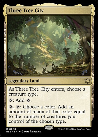 Magic: The Gathering - Bloomburrow - Three Tree City (260) Foil