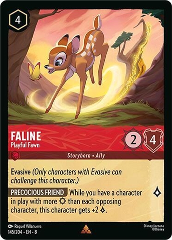 Disney Lorcana ~Reign of Jafar~ Faline - Playful Fawn (145/204)