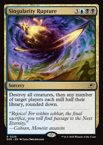 Magic: The Gathering - Edge of Eternities - Singularity Rupture (228)