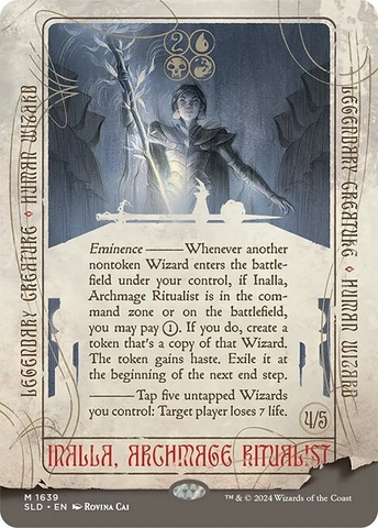 Magic: The Gathering - Secret Lair Drop - Inalla, Archmage Ritualist (1639)
