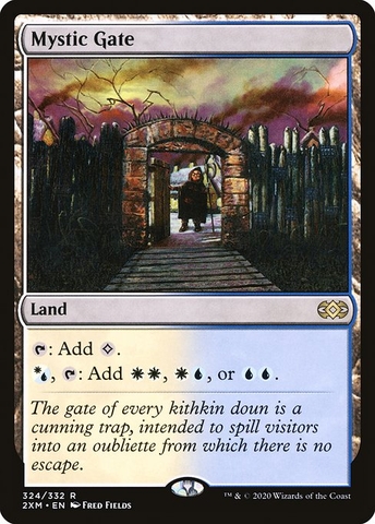 Magic: The Gathering - Double Masters - Mystic Gate (324)