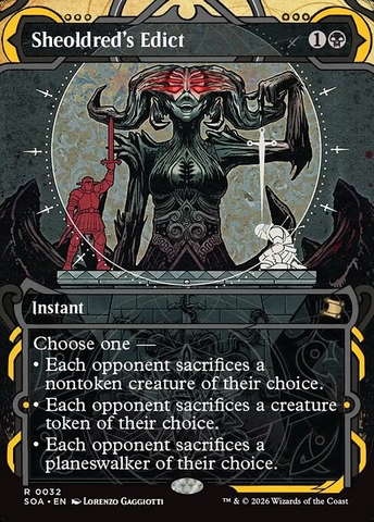 Magic: The Gathering - Secrets of Strixhaven Mystical Archive - Sheoldred's Edict (32)