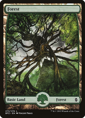 Magic: The Gathering - Battle for Zendikar - Forest (273)