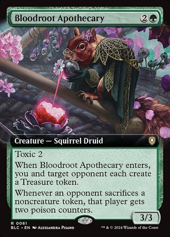 Magic: The Gathering - Bloomburrow Commander - Bloodroot Apothecary (61)