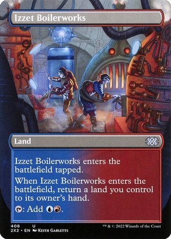 Magic: The Gathering - Double Masters 2022 - Izzet Boilerworks (408)