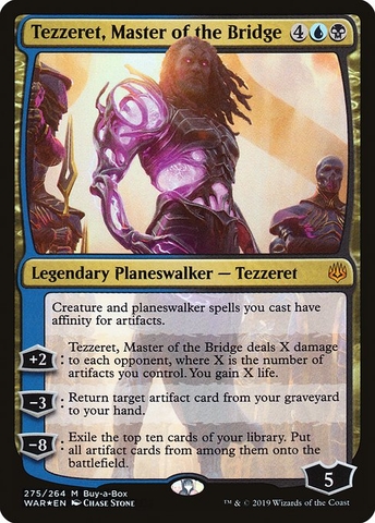 Magic: The Gathering - War of the Spark - Tezzeret, Master of the Bridge (275) Foil