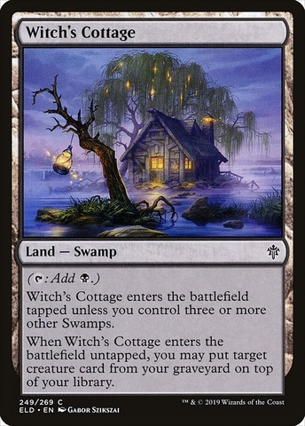 Magic: The Gathering - Throne of Eldraine - Witch's Cottage (249)