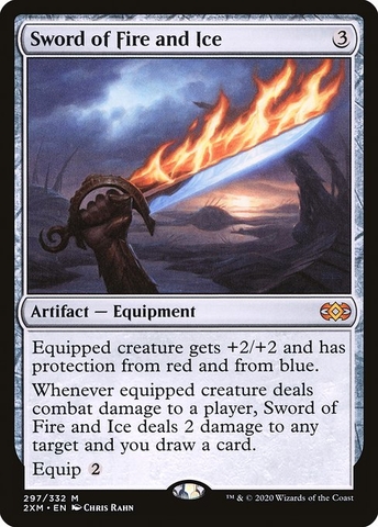 Magic: The Gathering - Double Masters - Sword of Fire and Ice (297)