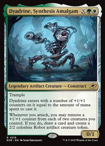 Magic: The Gathering - Edge of Eternities - Dyadrine, Synthesis Amalgam (216) Foil