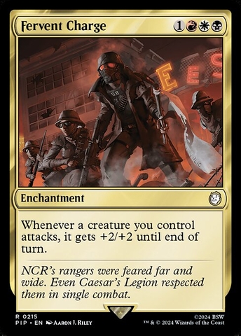 Magic: The Gathering - Fallout - Fervent Charge (215)