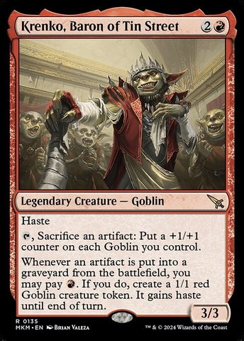 Magic: The Gathering - Murders at Karlov Manor - Krenko, Baron of Tin Street (135) Foil