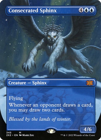 Magic: The Gathering - Double Masters 2022 - Consecrated Sphinx (345) Foil