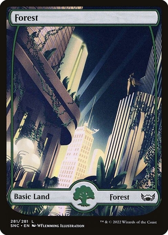 Magic: The Gathering - Streets of New Capenna - Forest (281)
