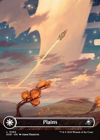 Magic: The Gathering - Edge of Eternities - Plains (262) Foil