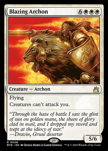 Magic: The Gathering - Ravnica Remastered - Blazing Archon (8)