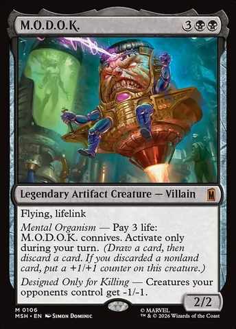 Magic: The Gathering - Marvel Super Heroes - M.O.D.O.K. (106)