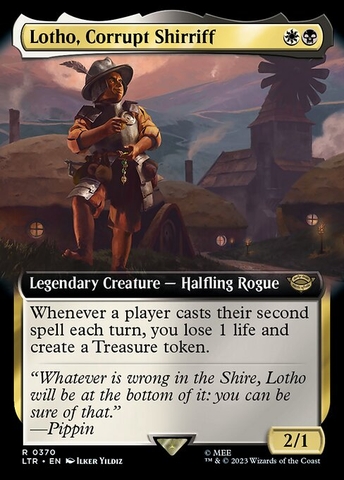 Magic: The Gathering - The Lord of the Rings: Tales of Middle-earth - Lotho, Corrupt Shirriff (370)
