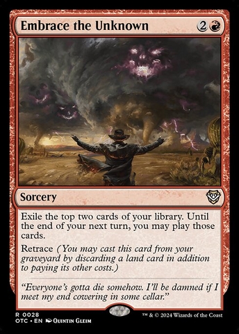 Magic: The Gathering - Outlaws of Thunder Junction Commander - Embrace the Unknown (28)