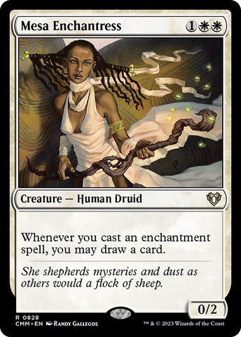 Magic: The Gathering - Commander Masters - Mesa Enchantress (828)