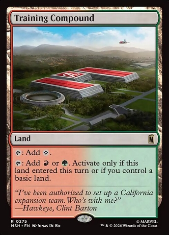 Magic: The Gathering - Marvel Super Heroes - Training Compound (275)