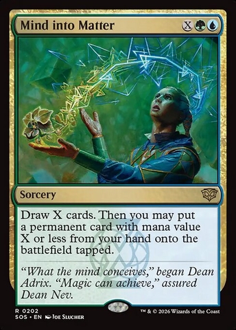 Magic: The Gathering - Secrets of Strixhaven - Mind into Matter (202) Foil