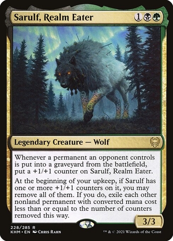 Magic: The Gathering - Kaldheim - Sarulf, Realm Eater (228) Foil