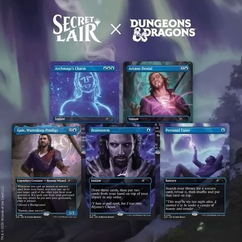 Magic the Gathering - Secret Lair x Dungeons & Dragons - Gale's Ambition