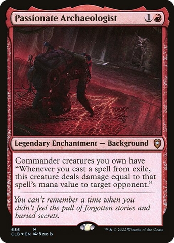 Magic: The Gathering - Commander Legends: Battle for Baldur's Gate - Passionate Archaeologist (656) Foil