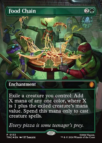 Magic: The Gathering - Teenage Mutant Ninja Turtles Eternal - Food Chain (133) Foil