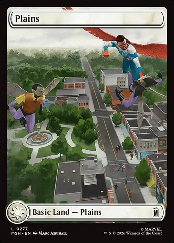 Magic: The Gathering - Marvel Super Heroes - Plains (277)