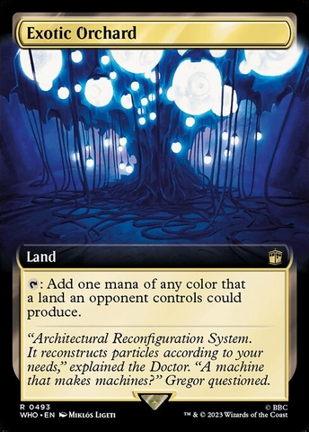 Magic: The Gathering - Doctor Who - Exotic Orchard (493)