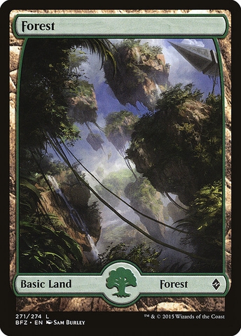 Magic: The Gathering - Battle for Zendikar - Forest (271)