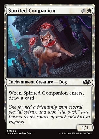 Magic: The Gathering - Foundations Jumpstart - Spirited Companion (256)