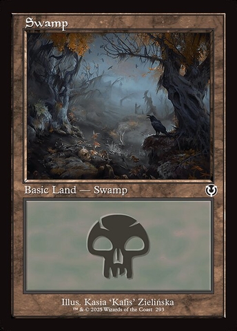 Magic: The Gathering - Innistrad Remastered - Swamp (293) Foil