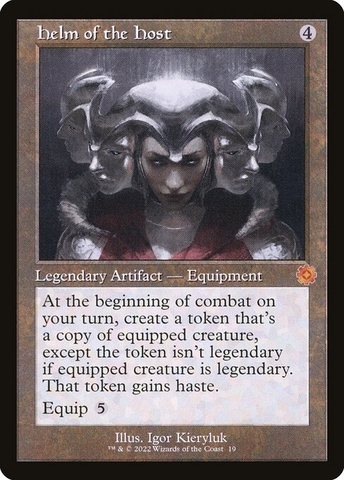 Magic: The Gathering - The Brothers' War Retro Artifacts - Helm of the Host (19) Foil