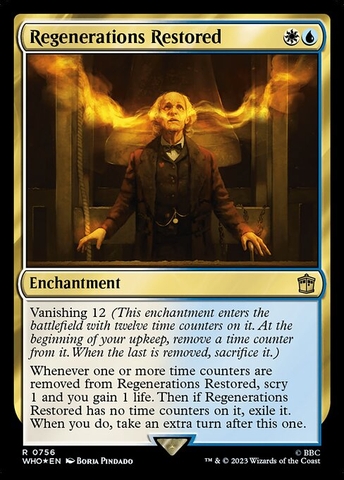 Magic: The Gathering - Doctor Who - Regenerations Restored (756) Foil