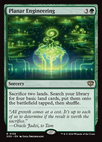 Magic: The Gathering - Secrets of Strixhaven - Planar Engineering (158) Foil