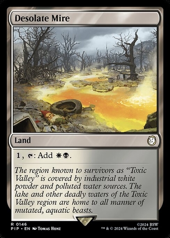 Magic: The Gathering - Fallout - Desolate Mire (146)