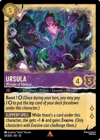 Disney Lorcana ~Whispers in the Well~ Ursula - Whisper of Vanessa (59/204)