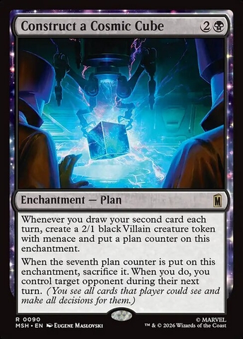 Magic: The Gathering - Marvel Super Heroes - Construct a Cosmic Cube (90)