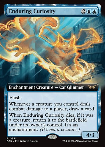 Magic: The Gathering - Duskmourn: House of Horror - Enduring Curiosity (371)