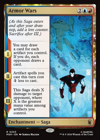 Magic: The Gathering - Marvel Super Heroes - Armor Wars (203)