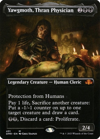 Magic: The Gathering - Dominaria Remastered - Yawgmoth, Thran Physician (431)