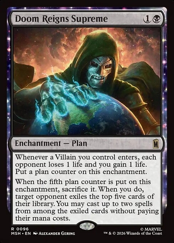 Magic: The Gathering - Marvel Super Heroes - Doom Reigns Supreme (96)