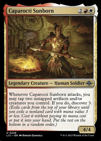 Magic: The Gathering - The Lost Caverns of Ixalan - Caparocti Sunborn (226) Foil