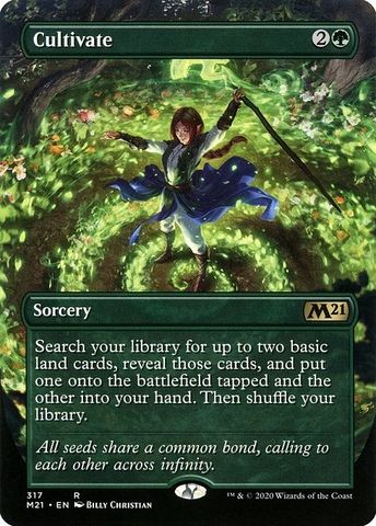 Magic: The Gathering - Core Set 2021 - Cultivate (317)