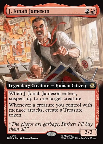 Magic: The Gathering - Marvel's Spider-Man - J. Jonah Jameson (261)