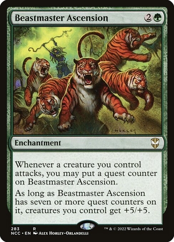 Magic: The Gathering - New Capenna Commander - Beastmaster Ascension (283)